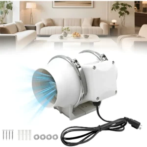 Exaustor Turbo Axial de Linha