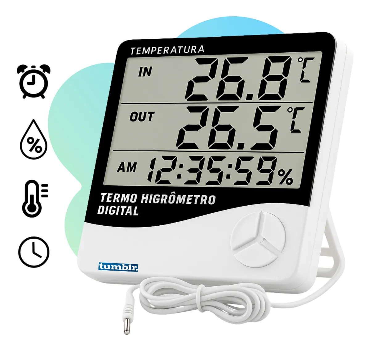 Medidor de Umidade e Temperatura